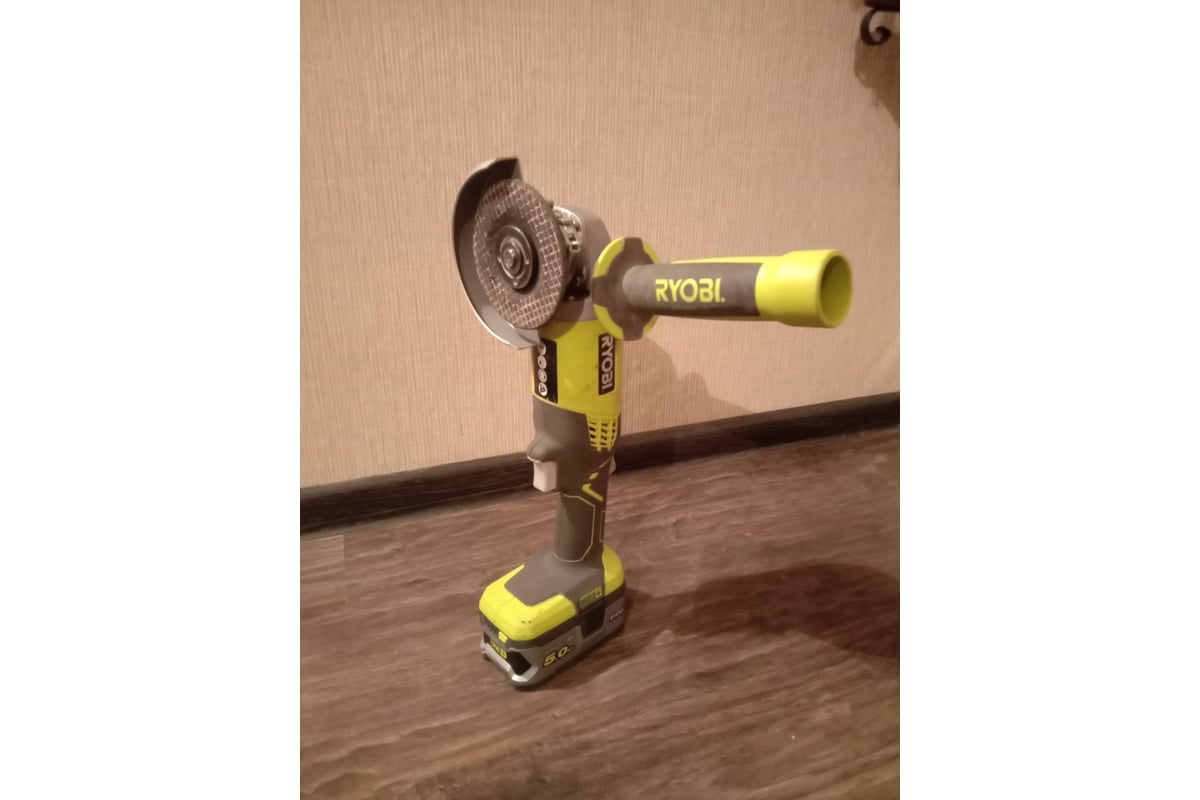 Аккумуляторная угловая шлифмашина Ryobi ONE+ R18AG-0 5133001903 .