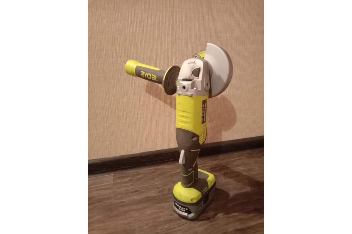 Аккумуляторная угловая шлифмашина Ryobi ONE+ R18AG-0 5133001903 .