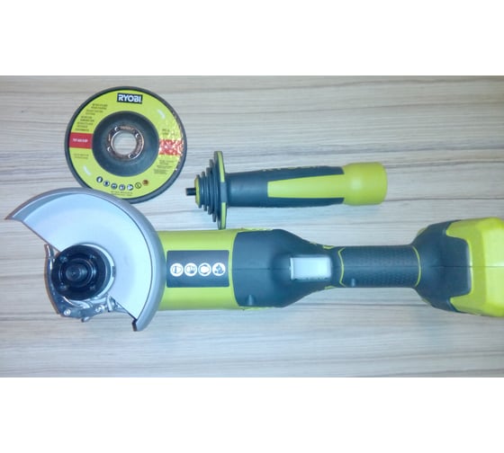 Аккумуляторная угловая шлифмашина Ryobi ONE+ R18AG-0 5133001903 180