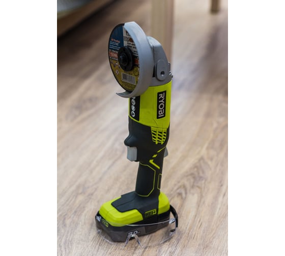 Аккумуляторная угловая шлифмашина Ryobi ONE+ R18AG-0 5133001903 163