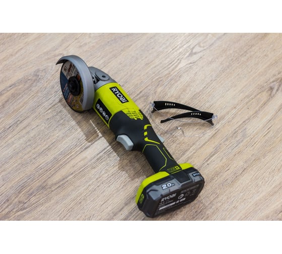 Аккумуляторная угловая шлифмашина Ryobi ONE+ R18AG-0 5133001903 165