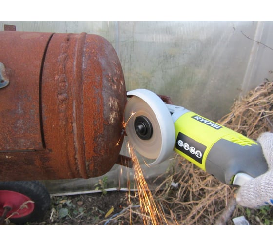 Аккумуляторная угловая шлифмашина Ryobi ONE+ R18AG-0 5133001903 161