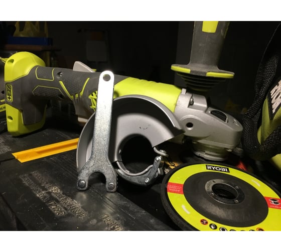 Аккумуляторная угловая шлифмашина Ryobi ONE+ R18AG-0 5133001903 152