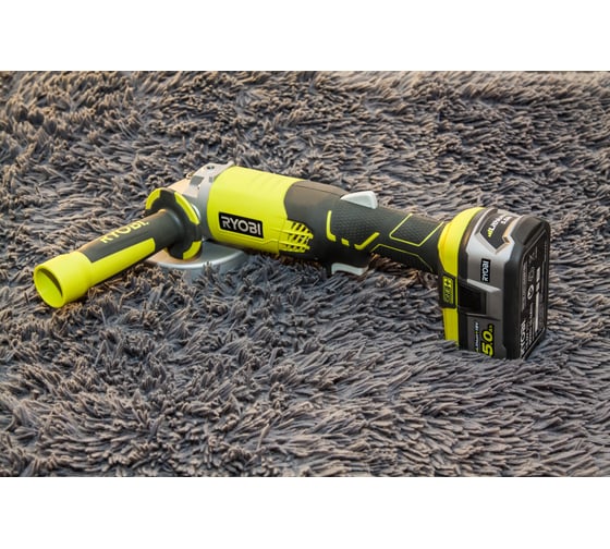Аккумуляторная угловая шлифмашина Ryobi ONE+ R18AG-0 5133001903 140