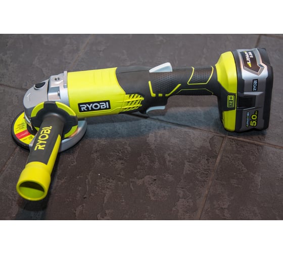 Аккумуляторная угловая шлифмашина Ryobi ONE+ R18AG-0 5133001903 141