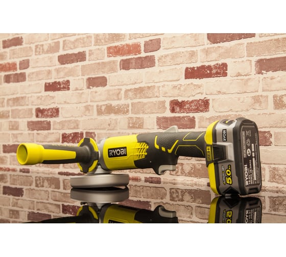 Аккумуляторная угловая шлифмашина Ryobi ONE+ R18AG-0 5133001903 142