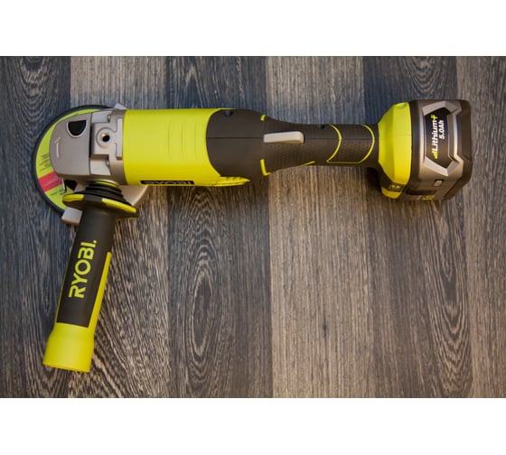 Аккумуляторная угловая шлифмашина Ryobi ONE+ R18AG-0 5133001903 143