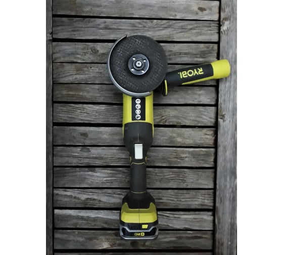 Аккумуляторная угловая шлифмашина Ryobi ONE+ R18AG-0 5133001903 138