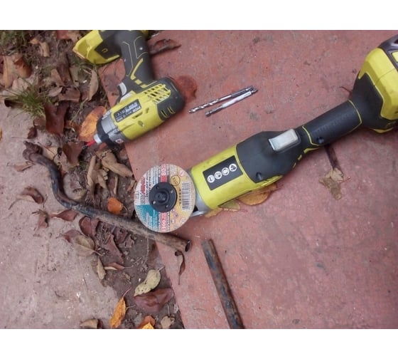 Аккумуляторная угловая шлифмашина Ryobi ONE+ R18AG-0 5133001903 129