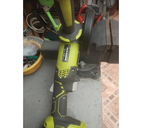Аккумуляторная угловая шлифмашина Ryobi ONE+ R18AG-0 5133001903 124