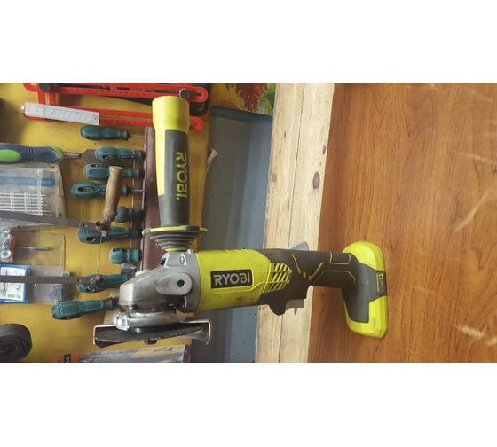 Аккумуляторная угловая шлифмашина Ryobi ONE+ R18AG-0 5133001903 120