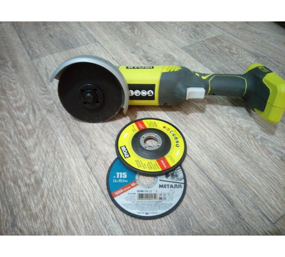 Аккумуляторная угловая шлифмашина Ryobi ONE+ R18AG-0 5133001903 119