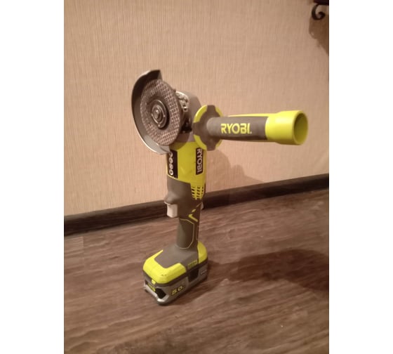 Аккумуляторная угловая шлифмашина Ryobi ONE+ R18AG-0 5133001903 104