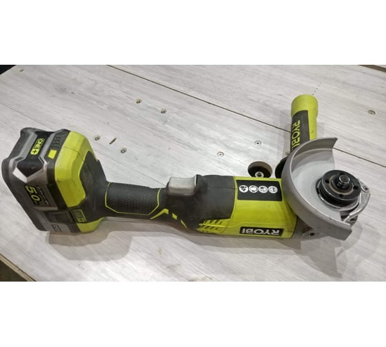 Аккумуляторная угловая шлифмашина Ryobi ONE+ R18AG-0 5133001903 101