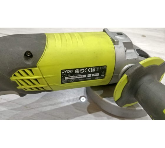 Аккумуляторная угловая шлифмашина Ryobi ONE+ R18AG-0 5133001903 103
