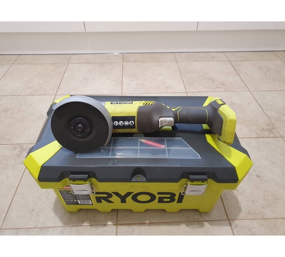 Аккумуляторная угловая шлифмашина Ryobi ONE+ R18AG-0 5133001903 97