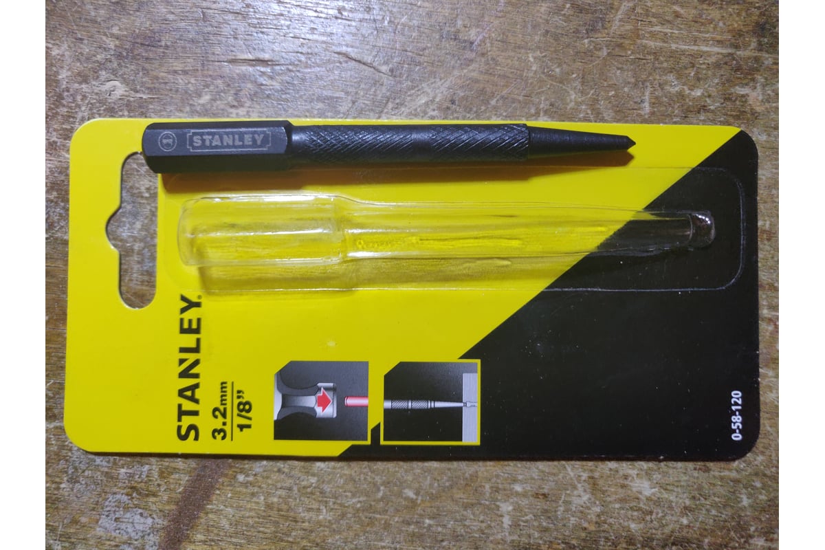 Кернер 3.2 мм Stanley 0-58-120 - выгодная цена, отзывы, характеристики ...