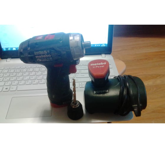 Аккумуляторный шуруповерт Metabo 12 V, кейс PowerMaxx BS 600080500 182