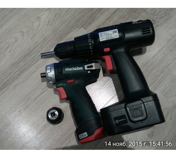 Аккумуляторный шуруповерт Metabo 12 V, кейс PowerMaxx BS 600080500 179