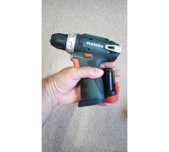 Аккумуляторный шуруповерт Metabo 12 V, кейс PowerMaxx BS 600080500 169