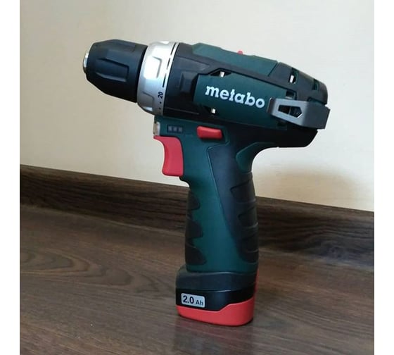 Аккумуляторный шуруповерт Metabo 12 V, кейс PowerMaxx BS 600080500 163