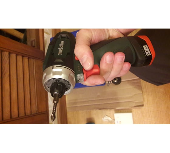 Аккумуляторный шуруповерт Metabo 12 V, кейс PowerMaxx BS 600080500 153