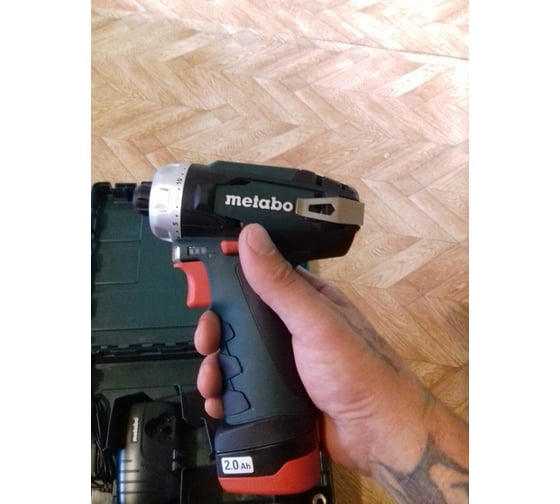 Аккумуляторный шуруповерт Metabo 12 V, кейс PowerMaxx BS 600080500 144