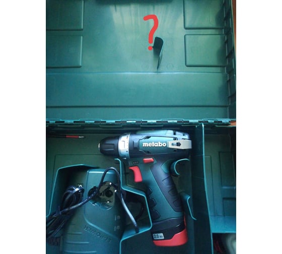 Аккумуляторный шуруповерт Metabo 12 V, кейс PowerMaxx BS 600080500 138