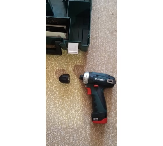 Аккумуляторный шуруповерт Metabo 12 V, кейс PowerMaxx BS 600080500 133