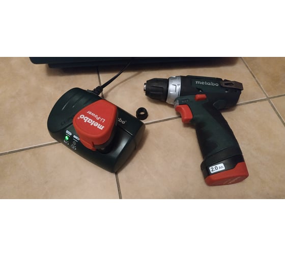 Аккумуляторный шуруповерт Metabo 12 V, кейс PowerMaxx BS 600080500 118