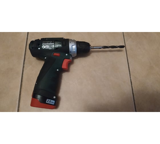 Аккумуляторный шуруповерт Metabo 12 V, кейс PowerMaxx BS 600080500 121