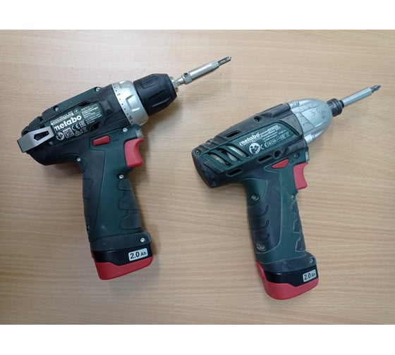 Аккумуляторный шуруповерт Metabo 12 V, кейс PowerMaxx BS 600080500 112