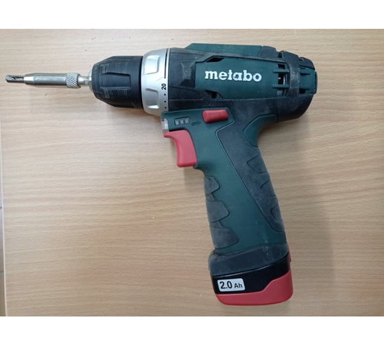 Аккумуляторный шуруповерт Metabo 12 V, кейс PowerMaxx BS 600080500 113