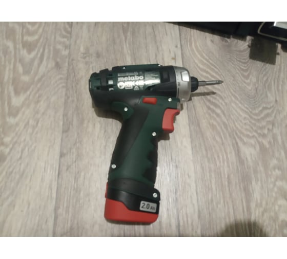 Аккумуляторный шуруповерт Metabo 12 V, кейс PowerMaxx BS 600080500 110