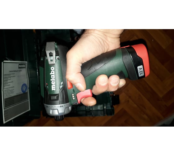 Аккумуляторный шуруповерт Metabo 12 V, кейс PowerMaxx BS 600080500 102