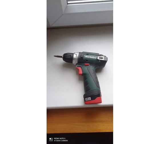 Аккумуляторный шуруповерт Metabo 12 V, кейс PowerMaxx BS 600080500 97
