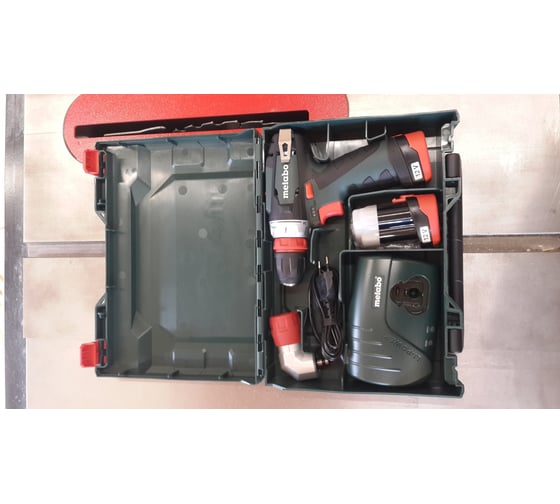 Аккумуляторный шуруповерт Metabo 12 V, кейс PowerMaxx BS 600080500 95
