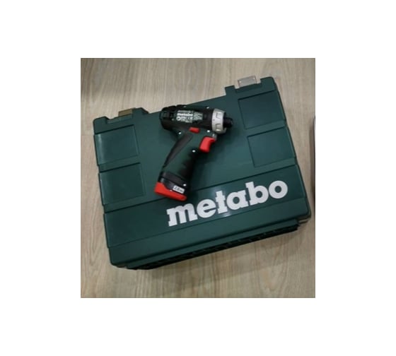 Аккумуляторный шуруповерт Metabo 12 V, кейс PowerMaxx BS 600080500 91
