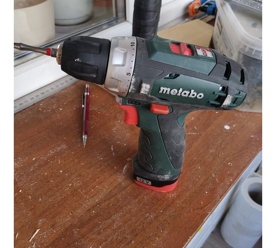 Аккумуляторный шуруповерт Metabo 12 V, кейс PowerMaxx BS 600080500 84