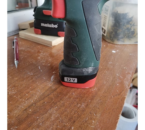 Аккумуляторный шуруповерт Metabo 12 V, кейс PowerMaxx BS 600080500 86