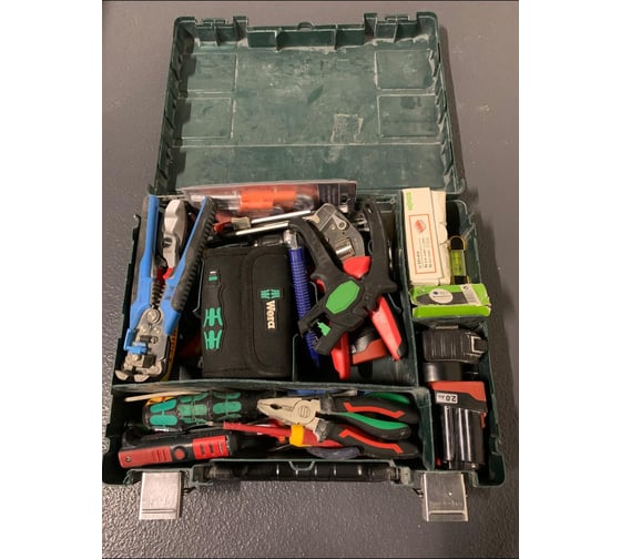 Аккумуляторный шуруповерт Metabo 12 V, кейс PowerMaxx BS 600080500 81