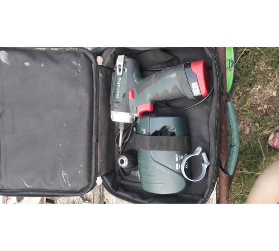 Аккумуляторный шуруповерт Metabo 12 V, кейс PowerMaxx BS 600080500 64