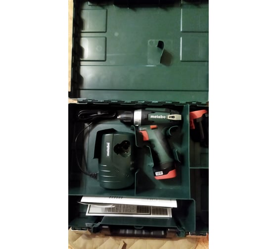 Аккумуляторный шуруповерт Metabo 12 V, кейс PowerMaxx BS 600080500 58
