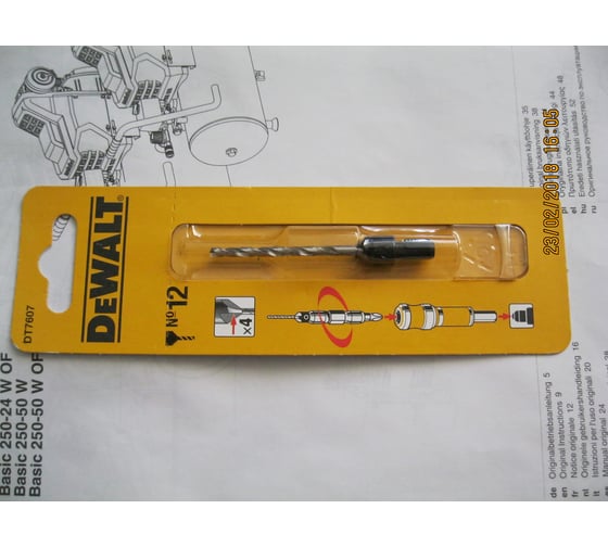 タルロウ Пилотное сверло с зенкером DeWalt №10 - цена, отзывы