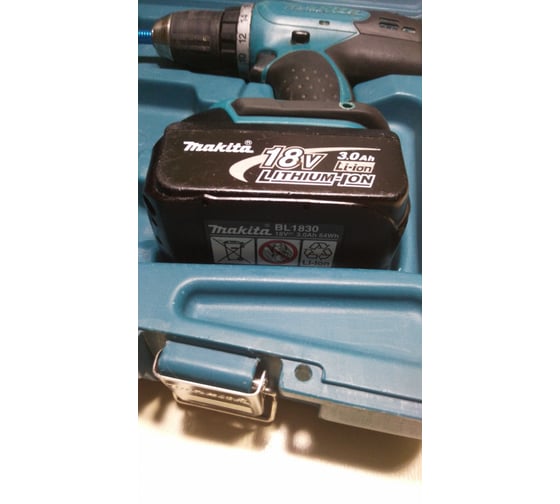 Аккумуляторная дрель-шуруповерт Makita LXT DDF453RFE - выгодная цена .