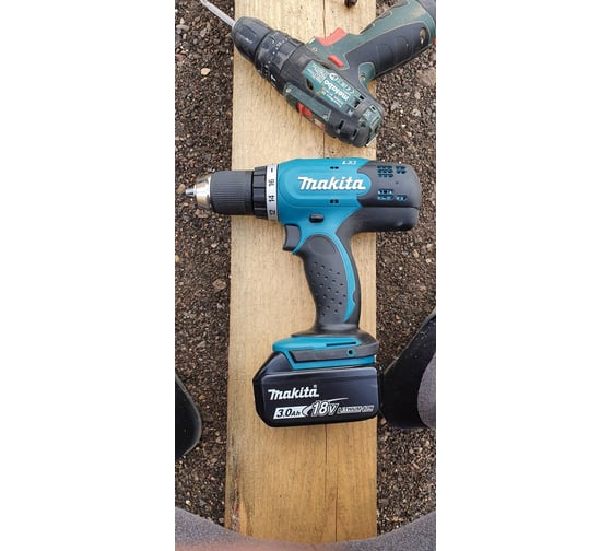 Аккумуляторная дрель-шуруповерт Makita LXT DDF453RFE - выгодная цена .