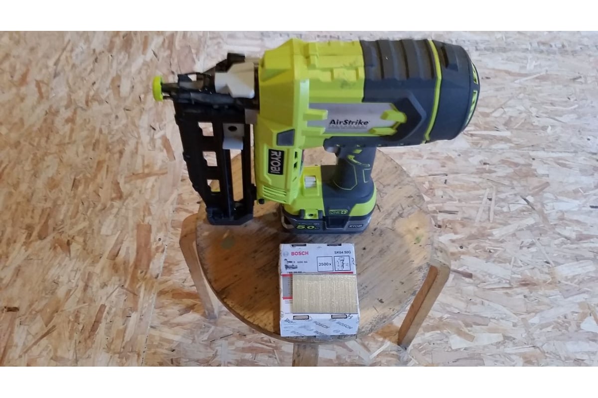  гвоздезабиватель Ryobi ONE+ R18N16G0 5133002222 .