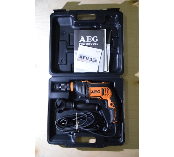 Ударная дрель AEG SBE 750 RE 4935442850 23
