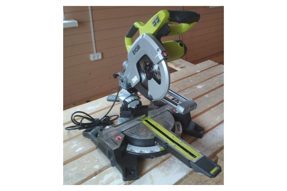 Торцовочная пила Ryobi EMS216L 5133001197 - выгодная цена, отзывы ...