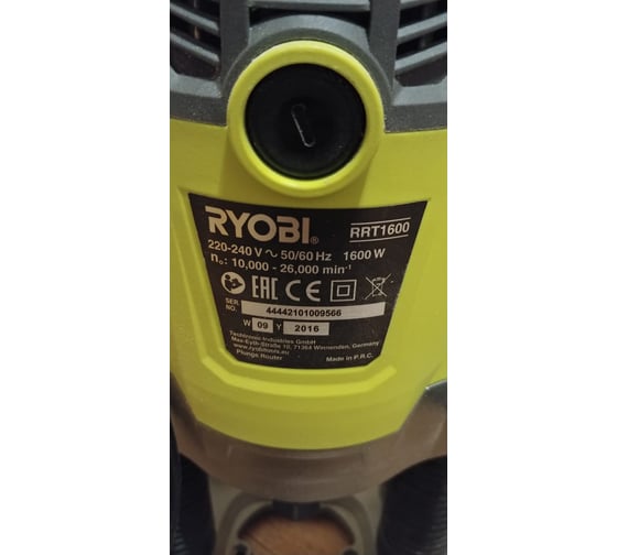 Фрезер Ryobi RRT1600-K 5133002421 33